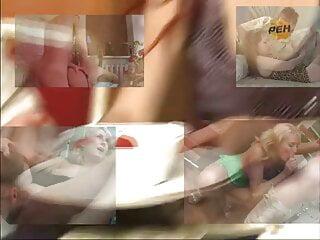 Annas wilde Sexszenen mit allen Seiten und einem glücklichen Kerl