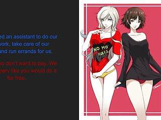 Comicy Ann wird in den Arsch gefickt