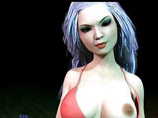 Schönes Babe mit rundem Arsch in der hündchenstellung gefickt