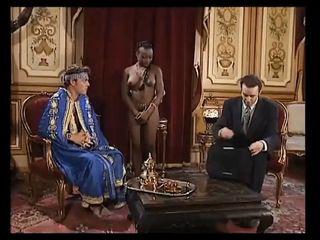 Dreier mit schwarzen und weissem Mädchen