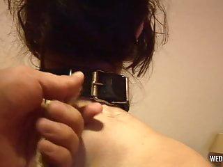 Amy londer bei ihrer ersten Bondage Video