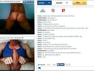 Chatroulette teenieschlampe Schlampe bringt mich zum Abspritzen