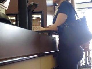 Heisse blonde Milf mit blondem Haar