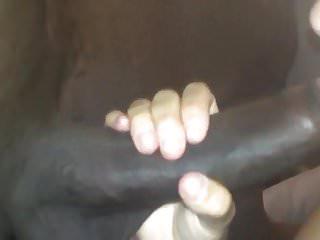 Amateur Girl nimmt einen grossen schwarzen Schwanz