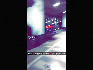 Sex flashing und dreckige snapchats in Spanien