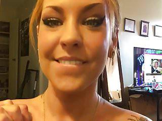 Spaß und Bizarres Mädel vor der Kamera