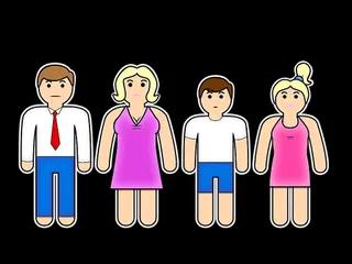 Papa sieht zu wie seine Tochter in Dusche gefickt wird