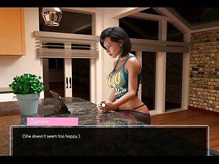 Bezaubernde Frau gibt Freund einen geilen Blowjob