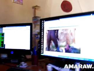 Zwei große Schwänze für Nicole Pearl und ihre großen Titten