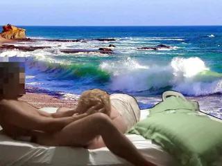 Ein echtes Amateurpärchen bläst sich gegenseitig die Schwänze und lässt sich ins Gesicht spritzen