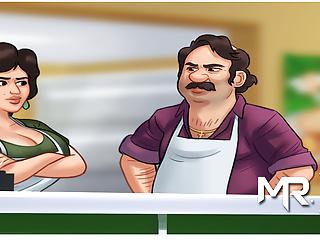 Summer und ihre Hängetitten bearbeiten einen Schwanz