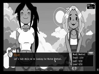 Japanisches 3 D Hentai Video mit versauten Weibern