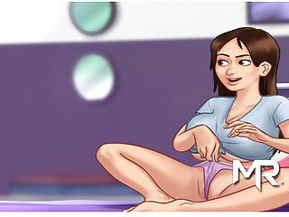 Sommer ist das erste Mal vor der Cam