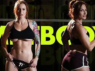 Brünette Sophia locks reitet auf ihrem Geliebten