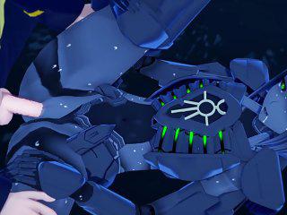 Animierte Hentai Girls ficken mit einem Kerl