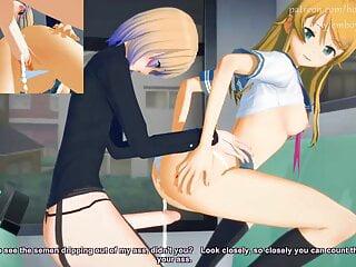 Schwuler Sex in der Öffentlichkeit mit kirra Sawai